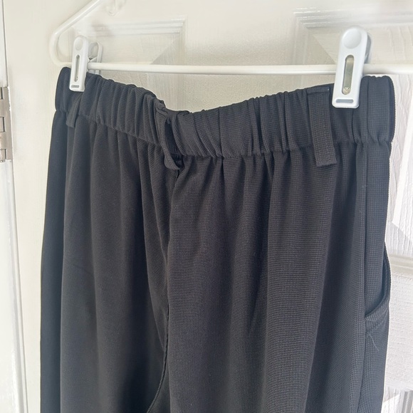 NWT HALARA Flex High Waisted Pocket Wide Leg-Waffle Work Pants Sz Med Tall - Picture 7 of 9